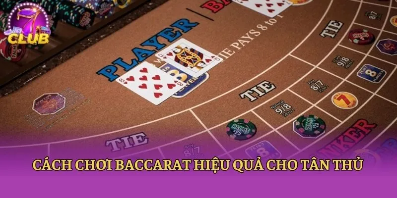 Cách chơi Baccarat hiệu quả cho tân thủ